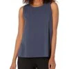 Eileen Fisher Jewel Neck Shell
