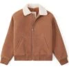 Abercrombie Kids Shearling Coat (Little Kids/Big Kids)