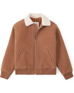Abercrombie Kids Shearling Coat (Little Kids/Big Kids)