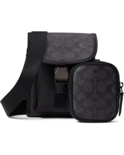 COACH Charter North/South Crossbody With Hybrid In Signature