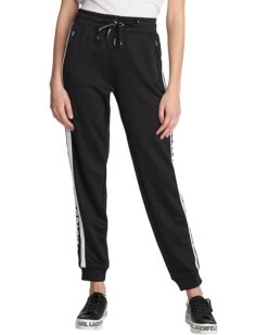 Karl Lagerfeld Paris Block Letter Joggers