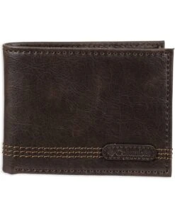 Columbia Men's Leather Extra Capacity Slimfold Wallet