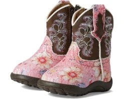 Roper Kids Cowbaby Glitter Flower (Infant/Toddler)