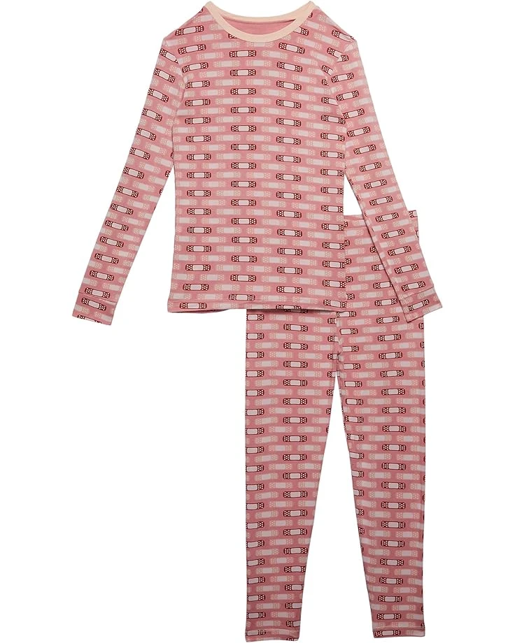 Kickee Pants Kids Long Sleeve Pajama Set (Big Kids) 1 Kickee Pants Kids Long Sleeve Pajama Set (Big Kids)