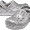 Crocs Kids Classic Lined Glitter Clog (Little Kid/Big Kid)