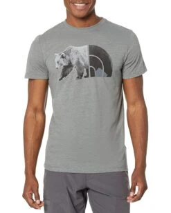 The North Face Short Sleeve Tri-Blend Bear Tee
