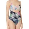Hobie Women's Standard Keyhole One Piece Swimsuit