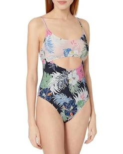 Hobie Women's Standard Keyhole One Piece Swimsuit