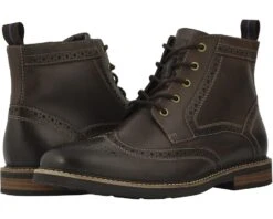 Nunn Bush Odell Wingtip Boot With KORE Walking Comfort Technology