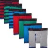 Hanes Boys' Comfort Flex Fit Sport Ringer Boxer Briefs, Multiple Packs Available