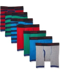 Hanes Boys' Comfort Flex Fit Sport Ringer Boxer Briefs, Multiple Packs Available