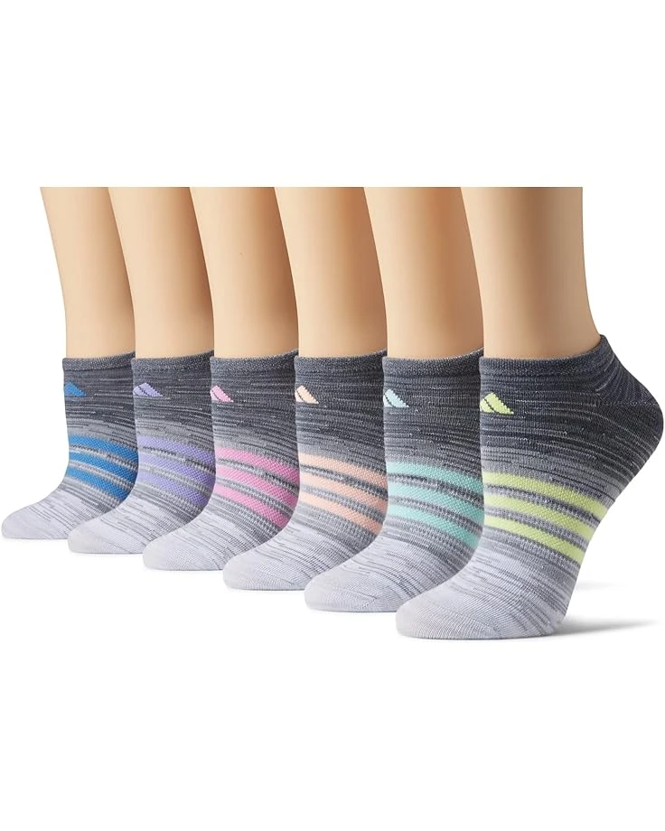 Adidas Superlite No Show Socks 6-Pair 1 Adidas Superlite No Show Socks 6-Pair