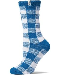 UGG Vanna Check Fleece Lined Socks