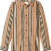 Burberry Kids Fredrick Icon Casual Long Sleeve Shirt (Little Kids/Big Kids)
