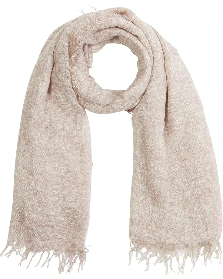 Chan Luu Metallic Snake Skin Print Scarf 1 Chan Luu Metallic Snake Skin Print Scarf