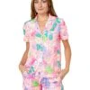 Lilly Pulitzer Teagan PJ Woven Short Sleeve Top