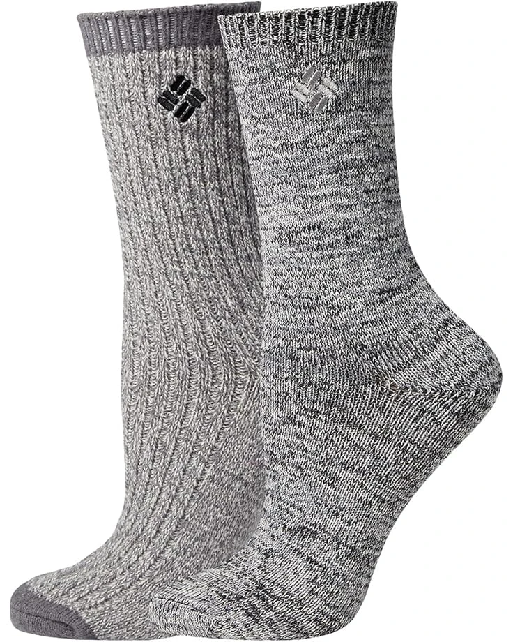 Columbia Super Soft Micro Poly 3 Marl Crew 2-Pack 1 Columbia Super Soft Micro Poly 3 Marl Crew 2-Pack