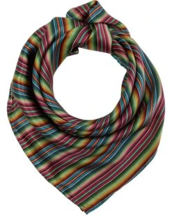 M&F Western Wild Rag Silk Multi Stripe