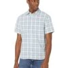 Vince Moonlit Shadow Plaid Short Sleeve