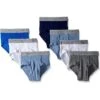 Hanes Boys' 7-Pack Dyed Briefs