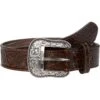 Ariat Embossed W/ Gator Print Billet Belt