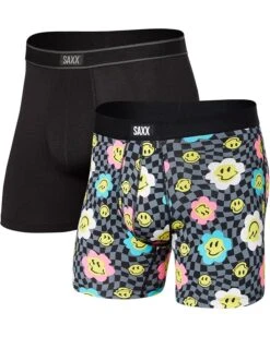SAXX UNDERWEAR Daytripper Boxer Brief Fly 2-Pack