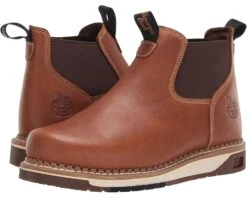 Georgia Boot AMP LT Wedge Chelsea Soft Toe Work Boot