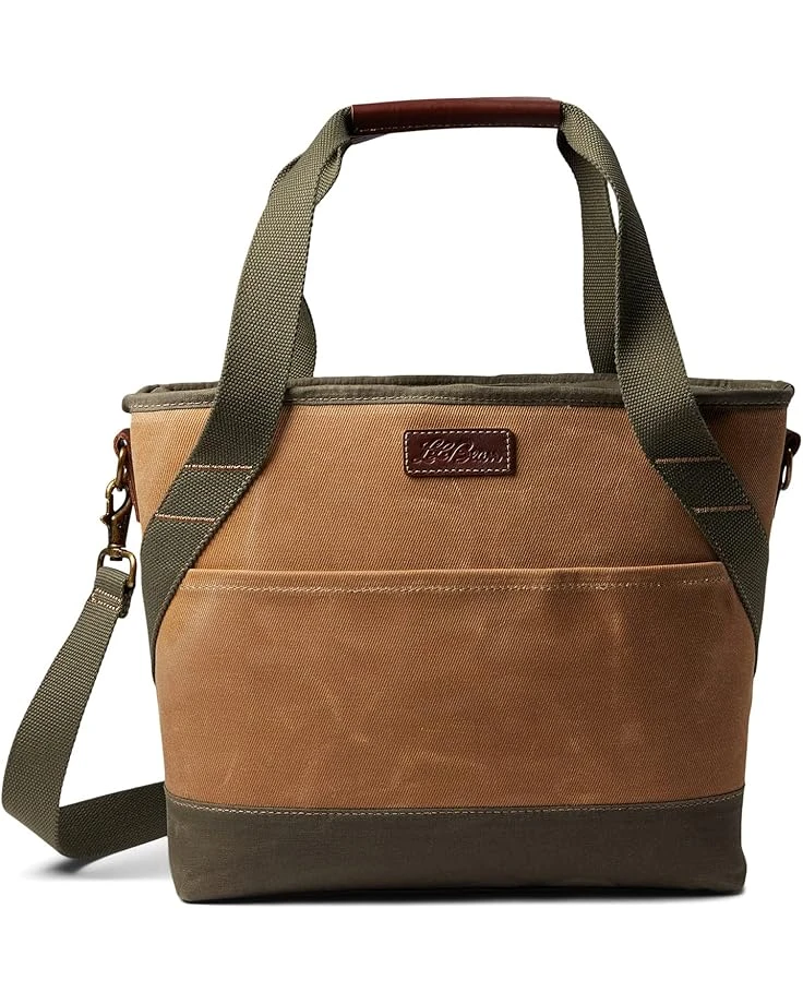 L.L.Bean Insulated Waxed Canvas Tote Medium 1 L.L.Bean Insulated Waxed Canvas Tote Medium