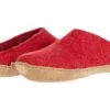 Glerups Wool Slip-On Leather Outsole