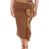 MICHAEL Michael Kors Plus Size Border Midi Skirt
