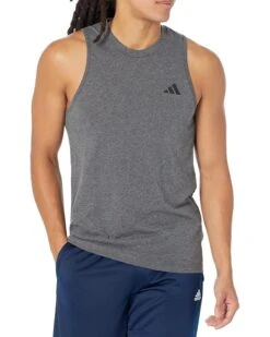 Adidas Big & Tall Training Essentials Feel Ready Logo Sleeveless Tee