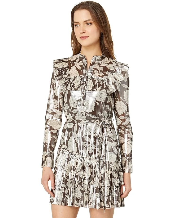 Ted Baker Alyvia Ruffle Detail Mini Shirtdress 1 Ted Baker Alyvia Ruffle Detail Mini Shirtdress