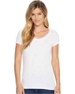U.S. POLO ASSN. Scoop Neck Solid T-Shirt