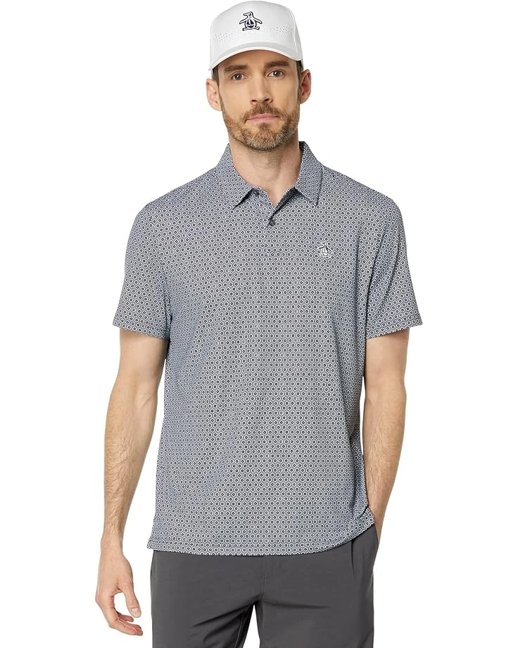Original Penguin Golf All Over Heritage Floral Geo Print Polo 1 Original Penguin Golf All Over Heritage Floral Geo Print Polo