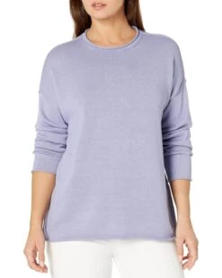 Eileen Fisher Petite Boxy Pullover