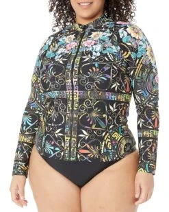 Johnny Was Plus Size Joy Surf Shirt