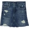 DL1961 Kids Jenny Skirt In Skylark Distressed (Toddler/Little Kids)