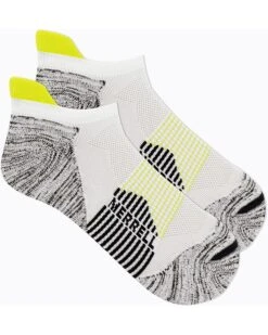 Merrell Merrell Unisex-adults Men's And Women's Trail Runner Cushioned Low Cut Tab Socks - Unisex Anti-Slip Heel And Arch Compression