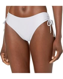 Calvin Klein Women's Side Shirred Bikini Swimsuit Bottom