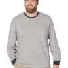 The Normal Brand Herringbone Textured Knit Crew Neck